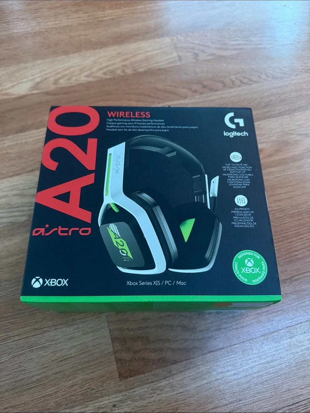 Logitech Xbox Astro A20 Wireless Gaming Headset - New Xbox